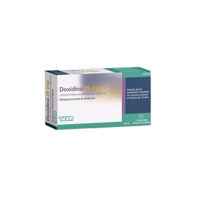 Doxidina 25mg 14 Comprimidos Doxidina - 1