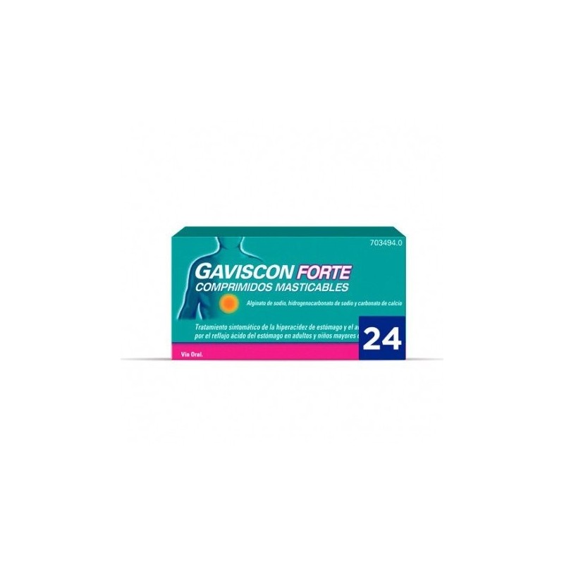 Gaviscon Forte 24 Comprimidos Masticables Gaviscon - 1