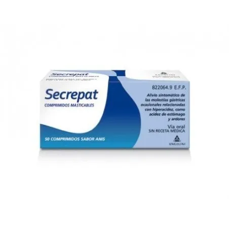 Secrepat 50 Comprimidos Masticables An&iacute;s Secrepat - 1