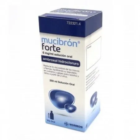 Mucibron Forte 6 Mg/Ml Solucion Oral 250 Ml Mucibron - 1