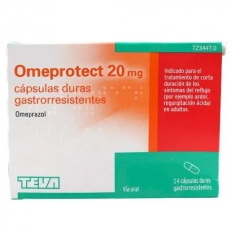 Omeprotect 20 mg 14 C&aacute;psulas Gastrorresistentes (Blister) Omeprotect - 1