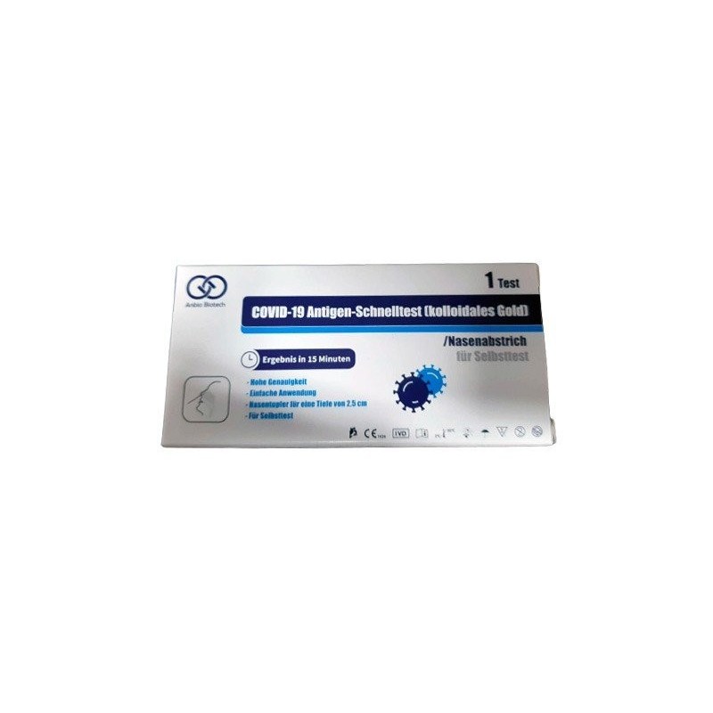 Test Antígenos COVID-19 SARS-COV-2 Autodiagnóstico 1 unidad BioTech - 1
