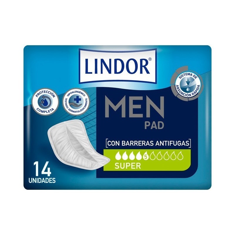 Molicare premium men pad 5 gotas 14u Molimed - 1