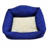 Siesta cama azul cojin borreguito 55 cm Siesta - 1
