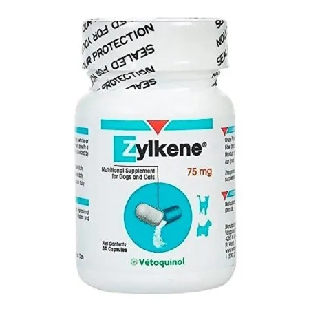 Vetoquinol zylkene 75 mg 30 c&aacute;psulas Vetoquinol - 1