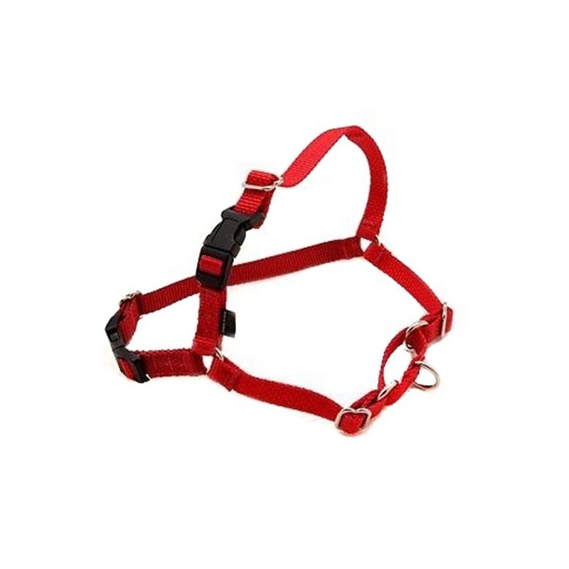 Easy walk arnés de manejo con sujeción pectoral rojo mediano Easy Walk - 1