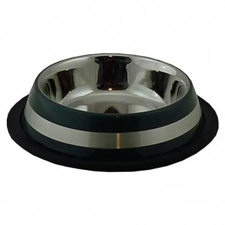 Papill&oacute;n comedero acero antidesl 2 rayas grises 2 Papill&oacute;n - 1