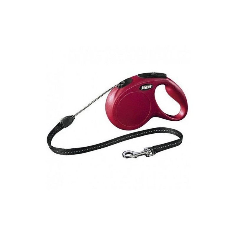 Biozoo new classic cordon m,5 m 20kg rojo Flexi - 1