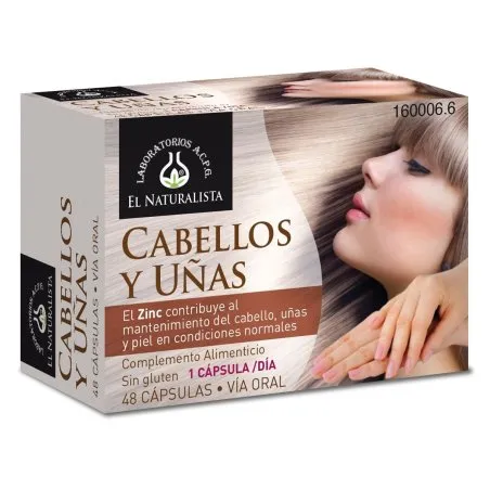 El naturalista cabello y u&ntilde;as 48 caps El Naturalista - 1