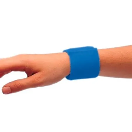 Mu&ntilde;equera de velcro color azul corysan Corysan - 1