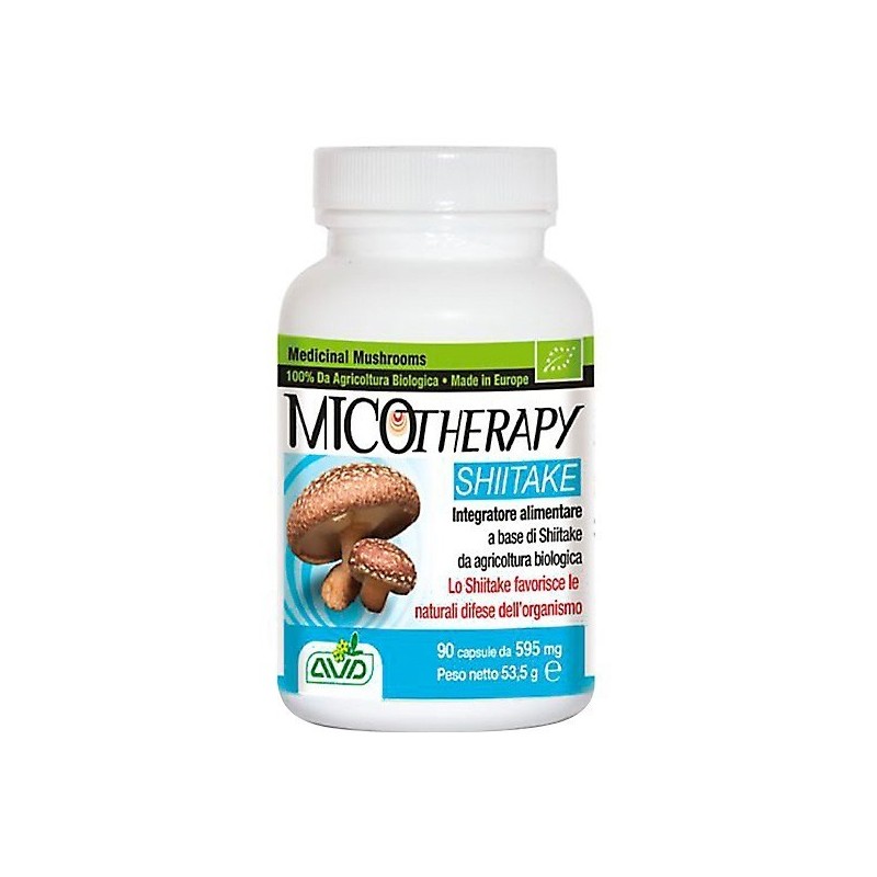 Micoteraphy shitake 595 mg 90 capsulas avd Avd - 1