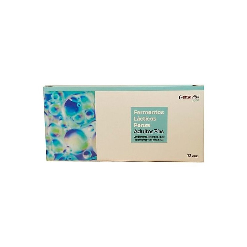 Fermentos lacticos adultos plus 12 viales Pensa - 1
