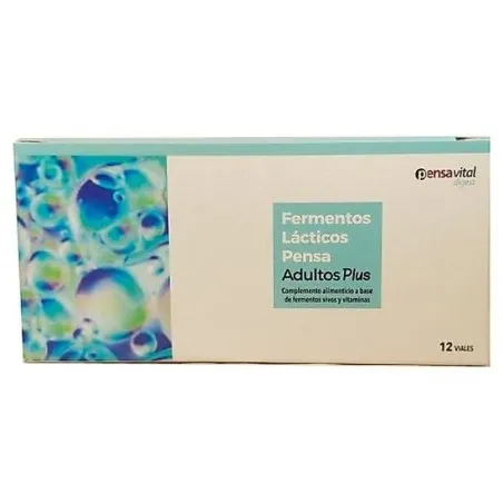 Fermentos lacticos adultos plus 12 viales Pensa - 1