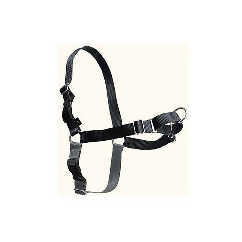 Easy walk arnés de manejo con sujeción pectoral negro talla m Easy Walk - 1