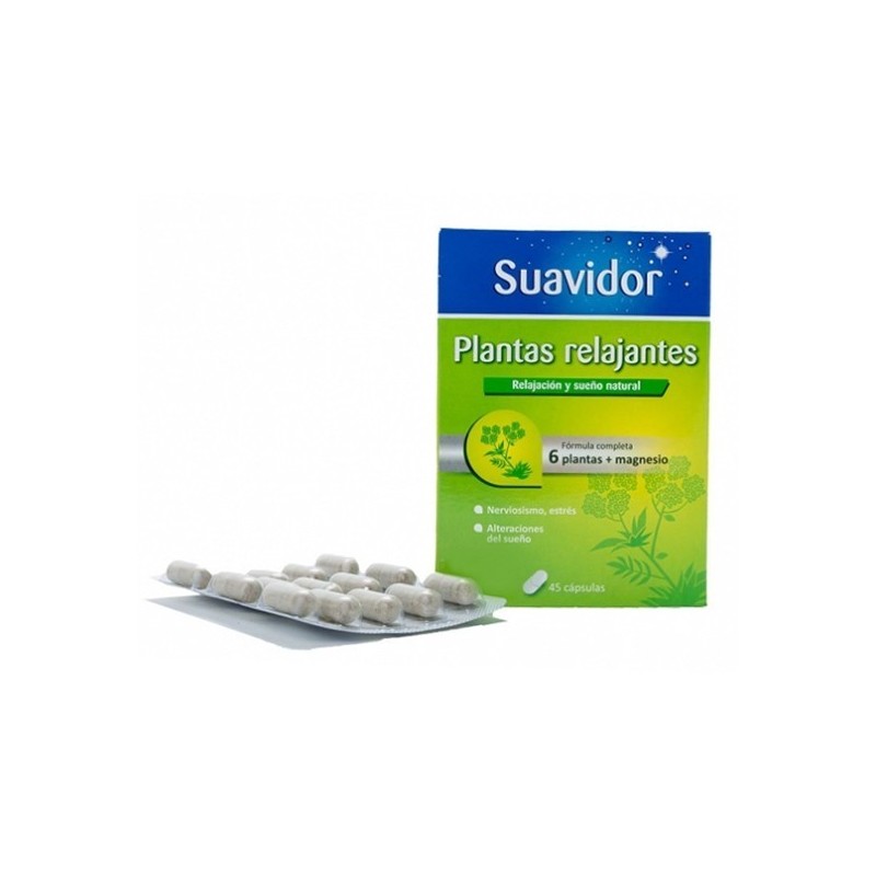Suavidor plantas relajantes 45 capsulas Urgo - 1