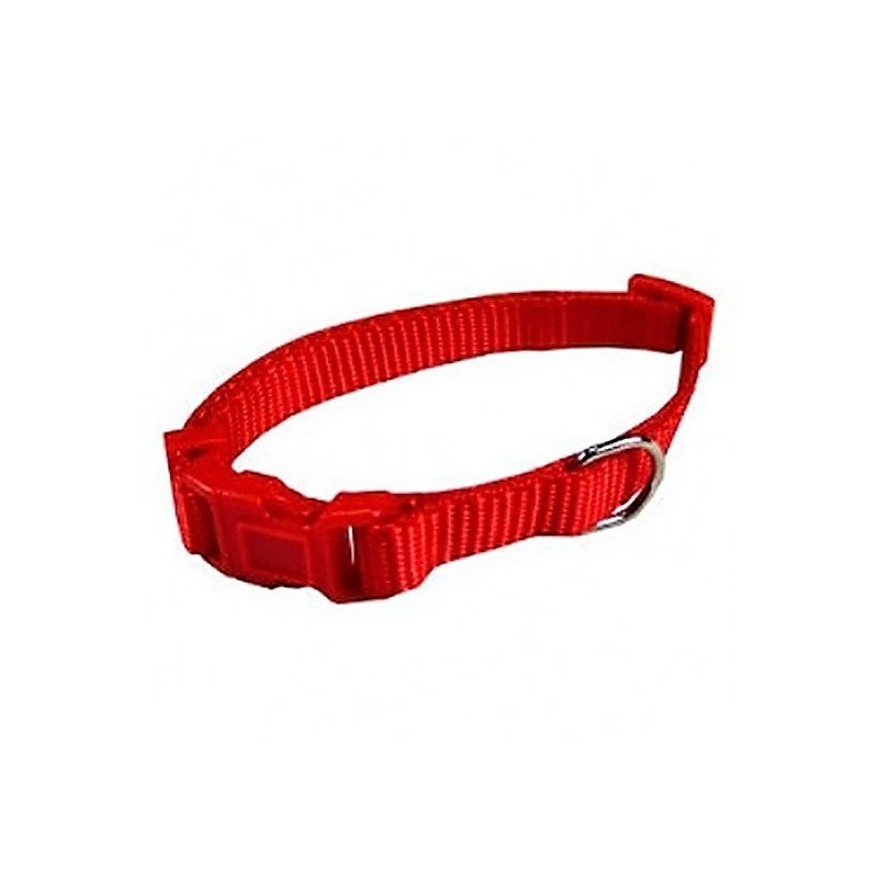 Papillón collar ajustable nylon 20 mm x 40-55 cm rojo Papillón - 1