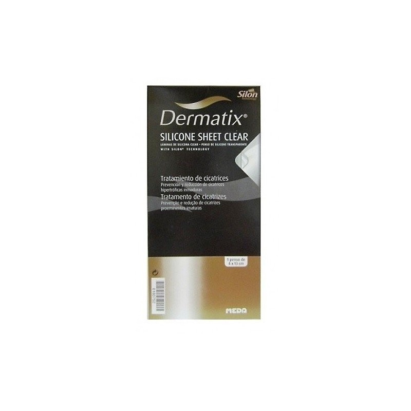 Dermatix lamina silicona clear 4x13cm Dermatix - 1