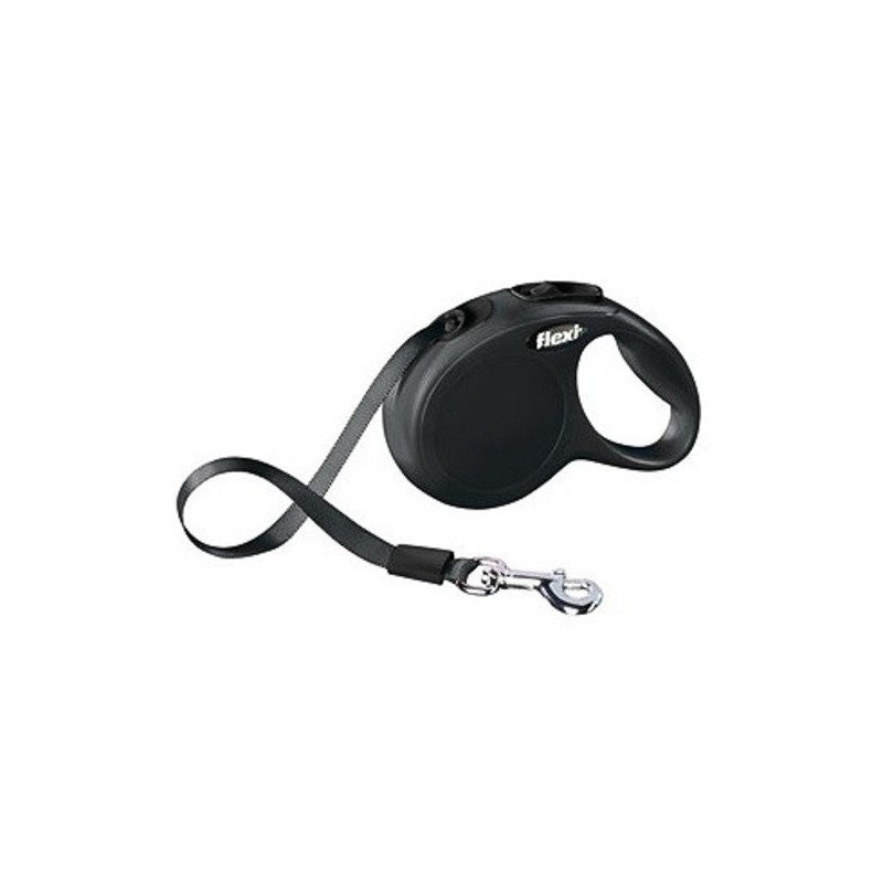 Biozoo new classic cinta xs,3 m 12kgnegro Flexi - 1