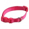 Papillón collar ajustable nylon 25 mm x 48-70 cm rosa Papillón - 1