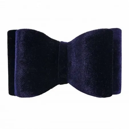 Rosewood pajarita terciopelo azul peque&ntilde;a 7cm Rosewood - 1