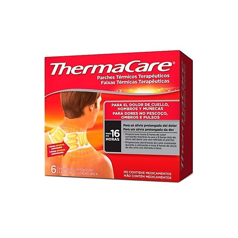 Thermacare cuello hombro 6 parches térmicos Thermacare - 1