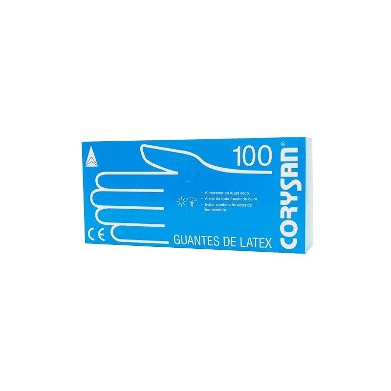 Guantes corysan latex t/mediana 100 und Corysan - 1