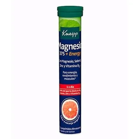 Kneipp magnesio 375 +energy 15 comprimidos Kneipp - 1