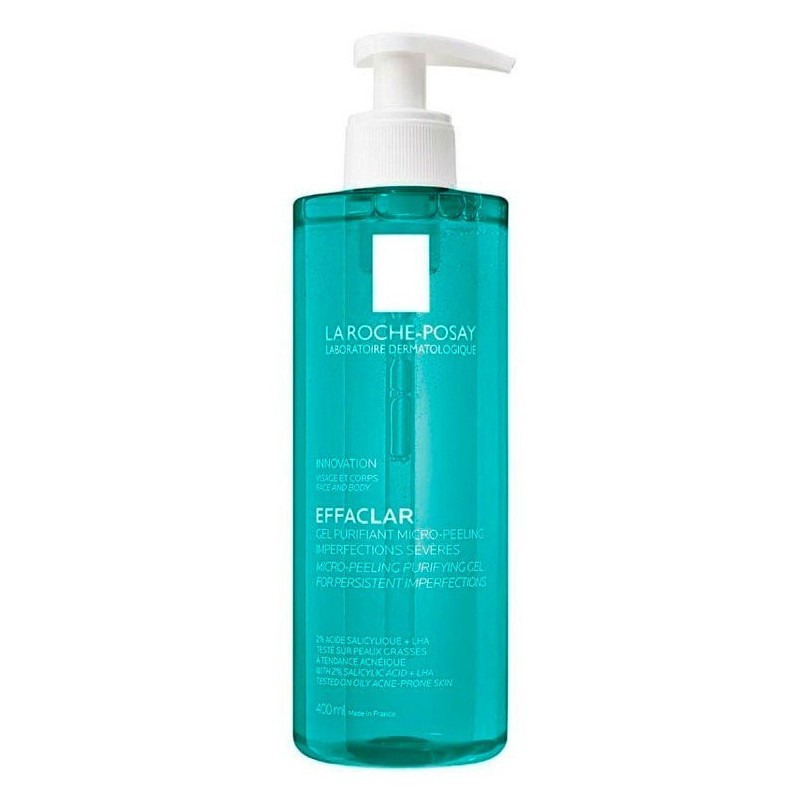 La roche posay effaclar micropeeling gel dosificador 400ml La Roche Posay - 1