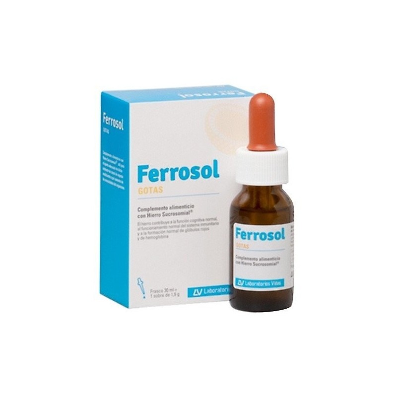 Ferrosol gotas 30 ml + sobre 1,9 gr Ferrosol - 1