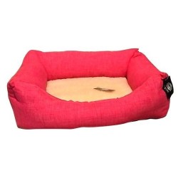 Siesta cama rosa cojin borreguito 70 cm Siesta - 1