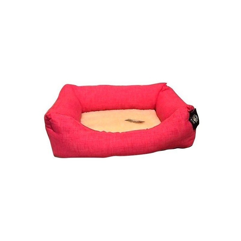 Siesta cama rosa cojin borreguito 70 cm Siesta - 1