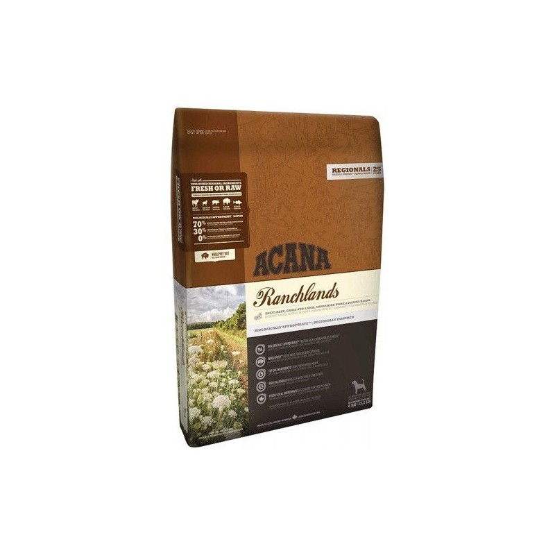 Acana ranchlands para perros con carne roja 11,4 kg Acana - 1