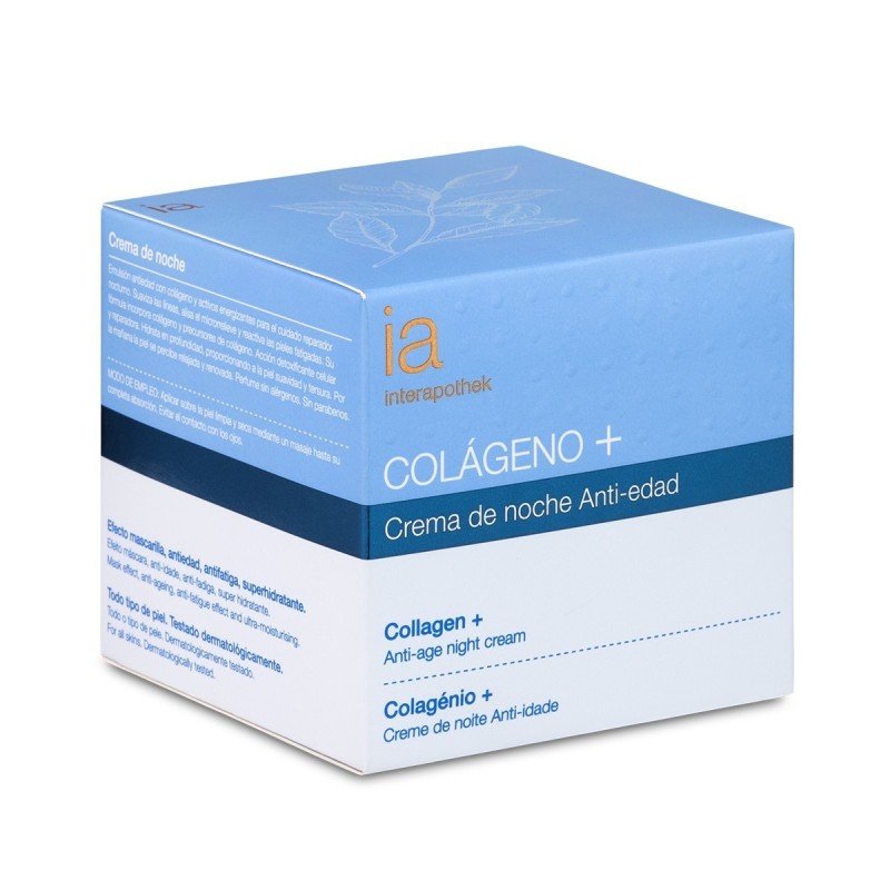 Interapothek crema de noche colágeno+ 50ml Interapothek - 1