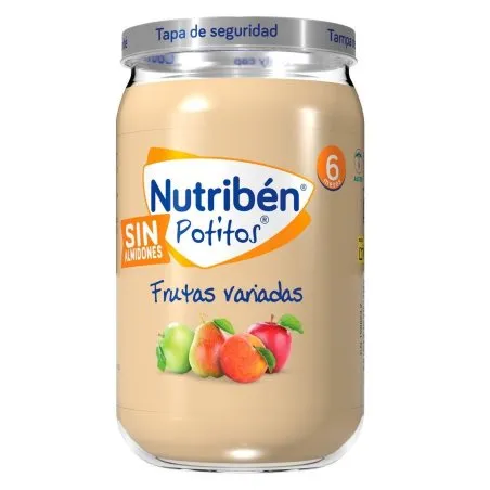 Nutrib&eacute;n potitos frutas variadas 235g Nutriben - 1