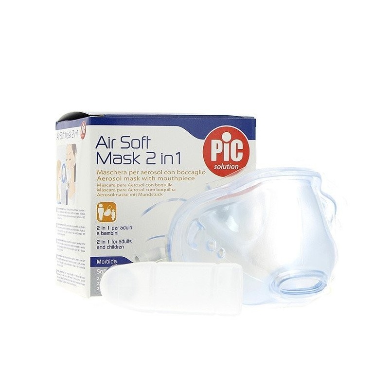 Pic air soft mascarilla para inhalador aerosol 2 en 1 Pic - 1