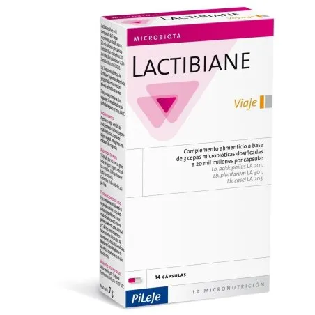 Pileje lactibiane voyage 14 c&aacute;psulas Pileje - 1
