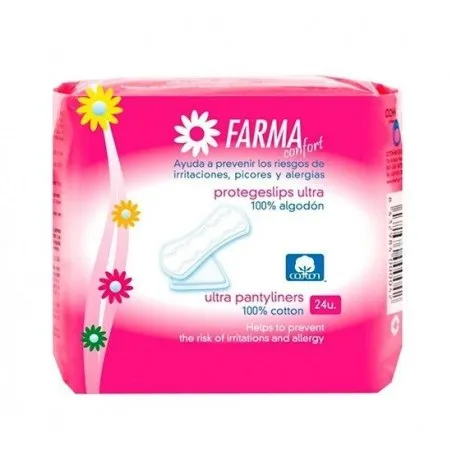 Protegeslip farmaconfort algod&oacute;n 24uds Farmaconfort - 1