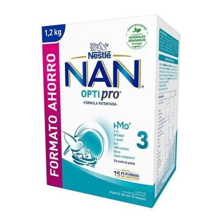 Nestl&eacute; nan 3 optipro biber&oacute;n 1200g Nestl&eacute; Nan - 1
