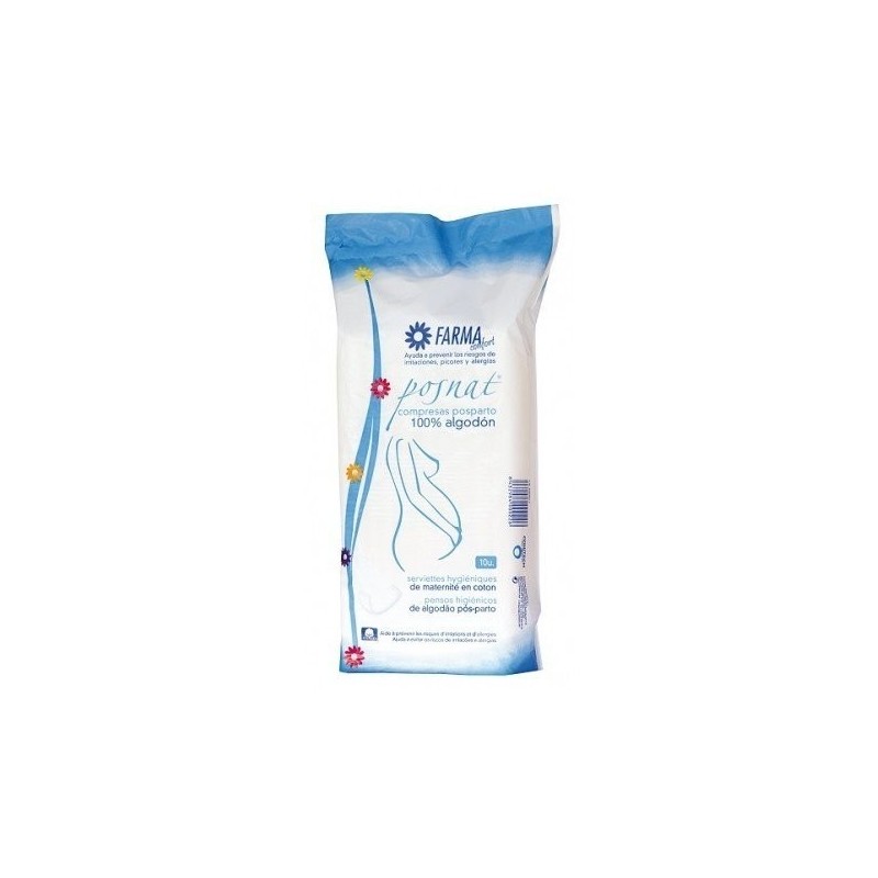 Compresa farmaconfort postparto algodon Farmaconfort - 1