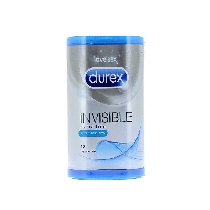Preserva.durex invisible sensitivo 12uds Durex - 1