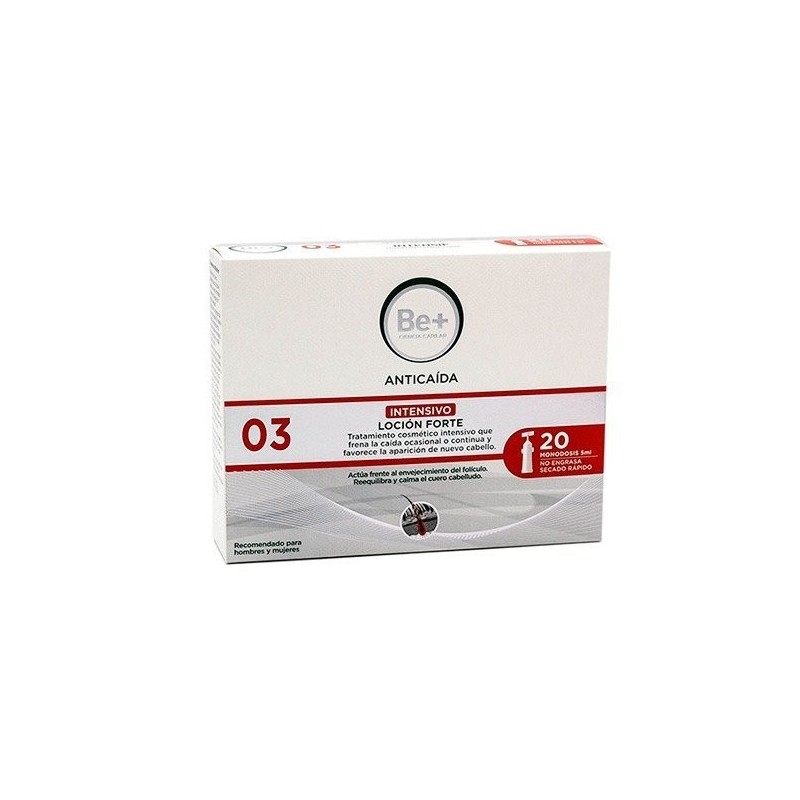 Be+ anticaída loción forte 20 x 5ml Be+ - 1