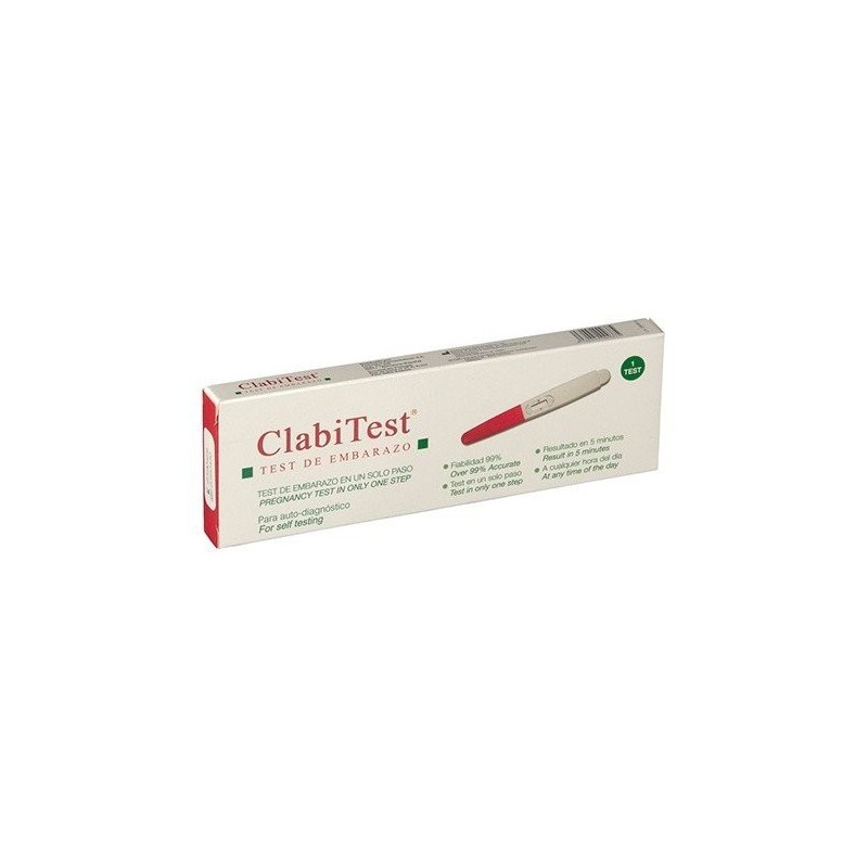 Clabitest test embarazo varilla Clabitest - 1