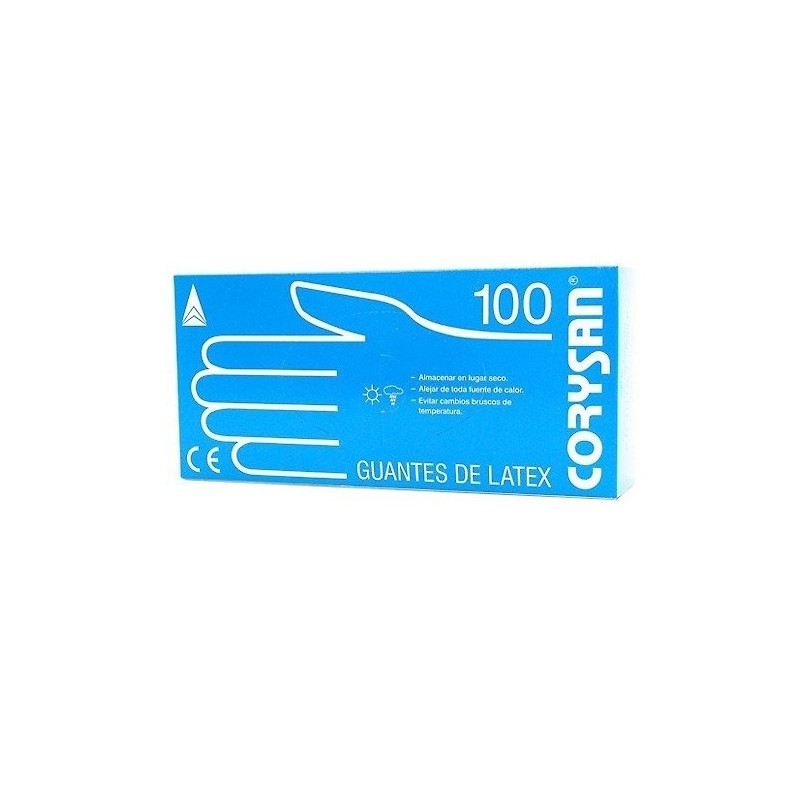 Guantes corysan latex t/pequeño 100 und. Corysan - 1