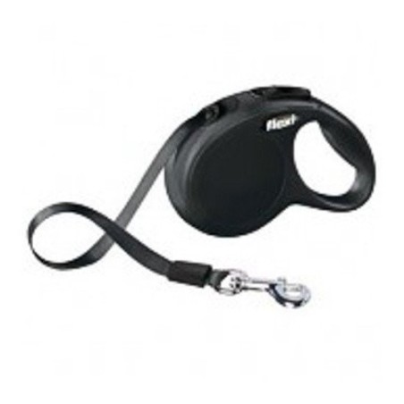 Flexi new classic cinta m5 m25 kg negro Flexi - 1