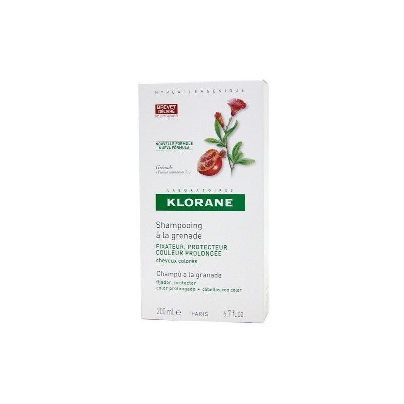 Klorane champu granada 200 ml nf Klorane - 1