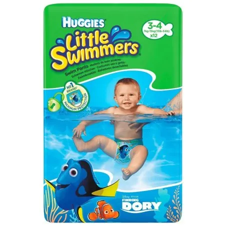 Huggies pa&ntilde;al ba&ntilde;ador swimmers 7-15kg 12uds Huggies - 1