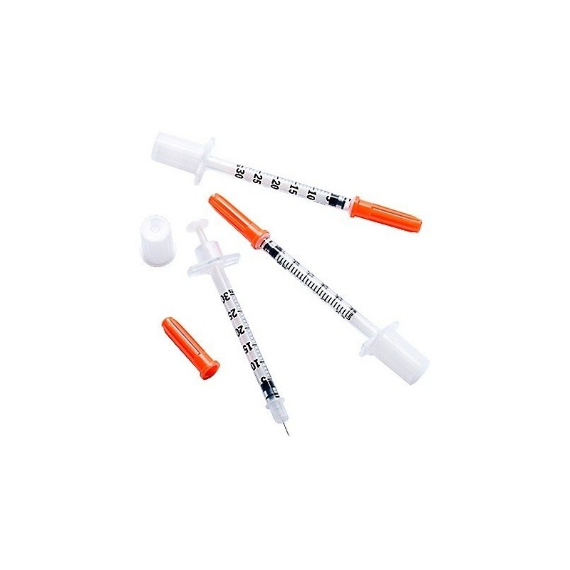 Jeringa microfine 1/2u 8 x 0,3ml 10uds Bd - 1
