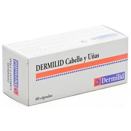Dermilid cabello y u&ntilde;as 60 capsulas Dermilid - 1