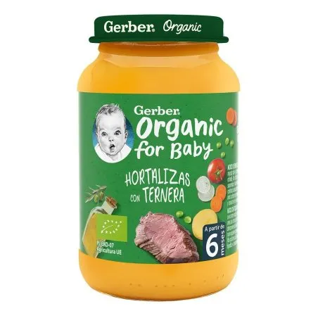 Gerber hortalizas con ternera 190g Nestl&eacute; Gerber - 1
