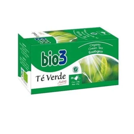 Bio3 t&eacute; verde ecol&oacute;gico 25 bolsitas Bie 3 - 1